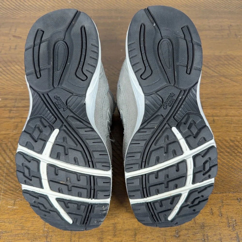 New Balance Sneakers Kids 2.5 Gray 993 Heritage Suede Mesh Running Shoes